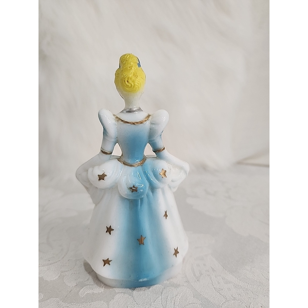Vintage DISNEY 1960 Japan CINDERELLA Cake Topper,plastic Figurine 5.5" Tall - Picture 3 of 12